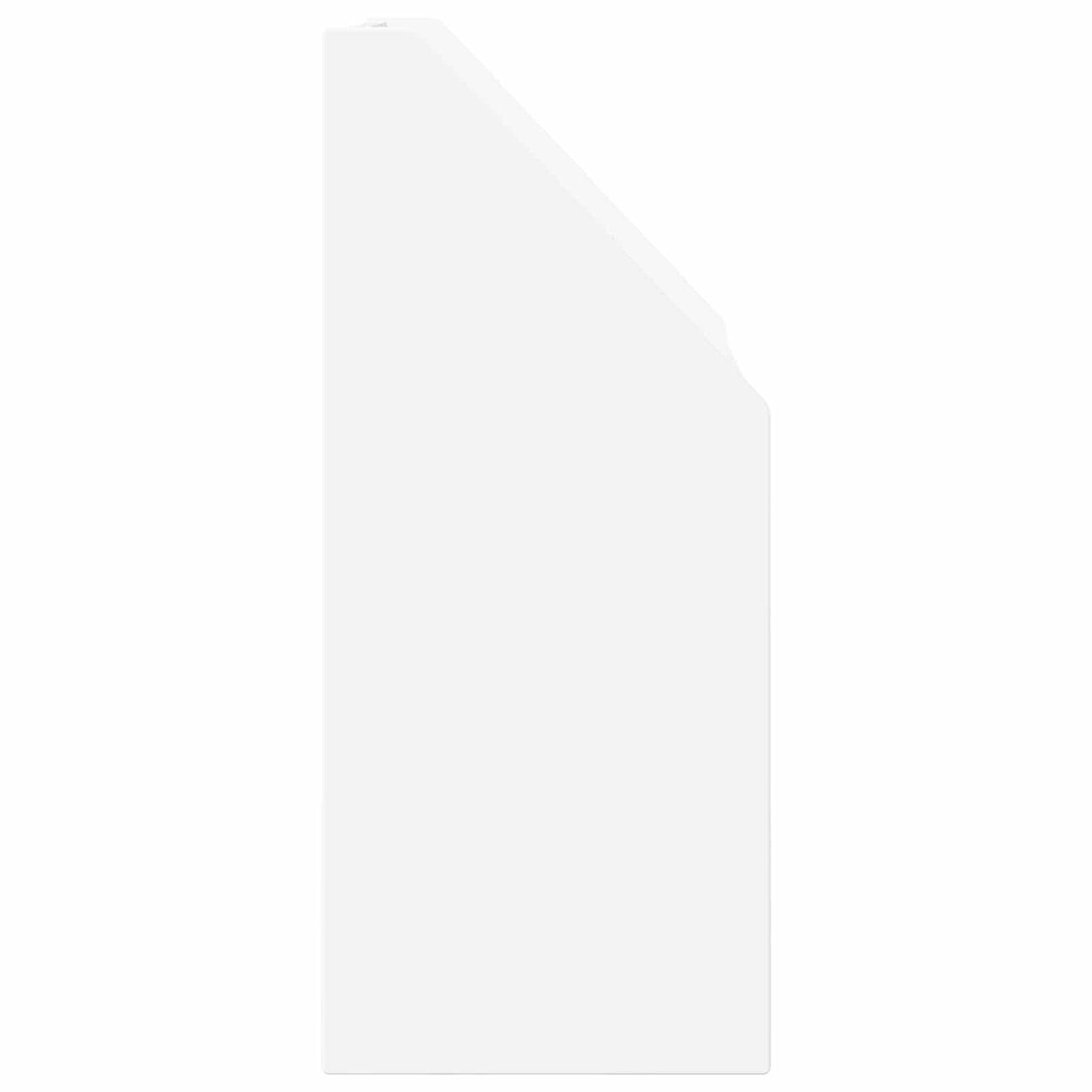 Barneskrivebokhylle Hvit 60 x 29,5 x 69 cm Konstruert tre