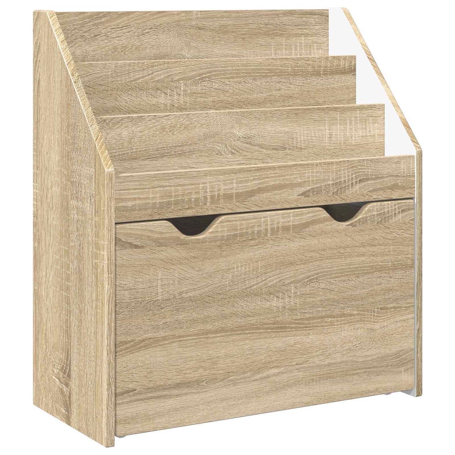 Barneskrivebokhylle Sonoma eik 60 x 29,5 x 69 cm Konstruert tre