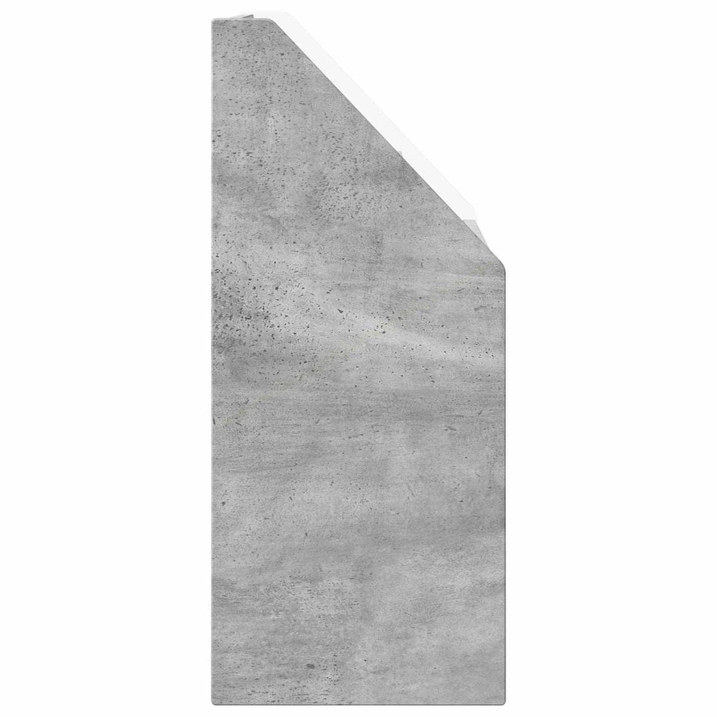 Barneskrivebokhylle Betonggrå 60 x 29,5 x 69 cm Konstruert tre