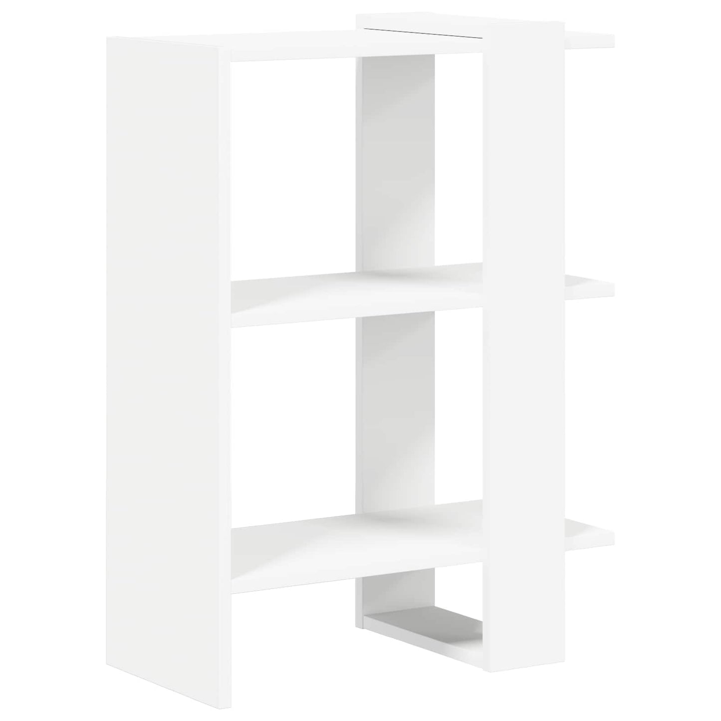 Bokhylle Hvit 52 x 25 x 71,5 cm Konstruert tre