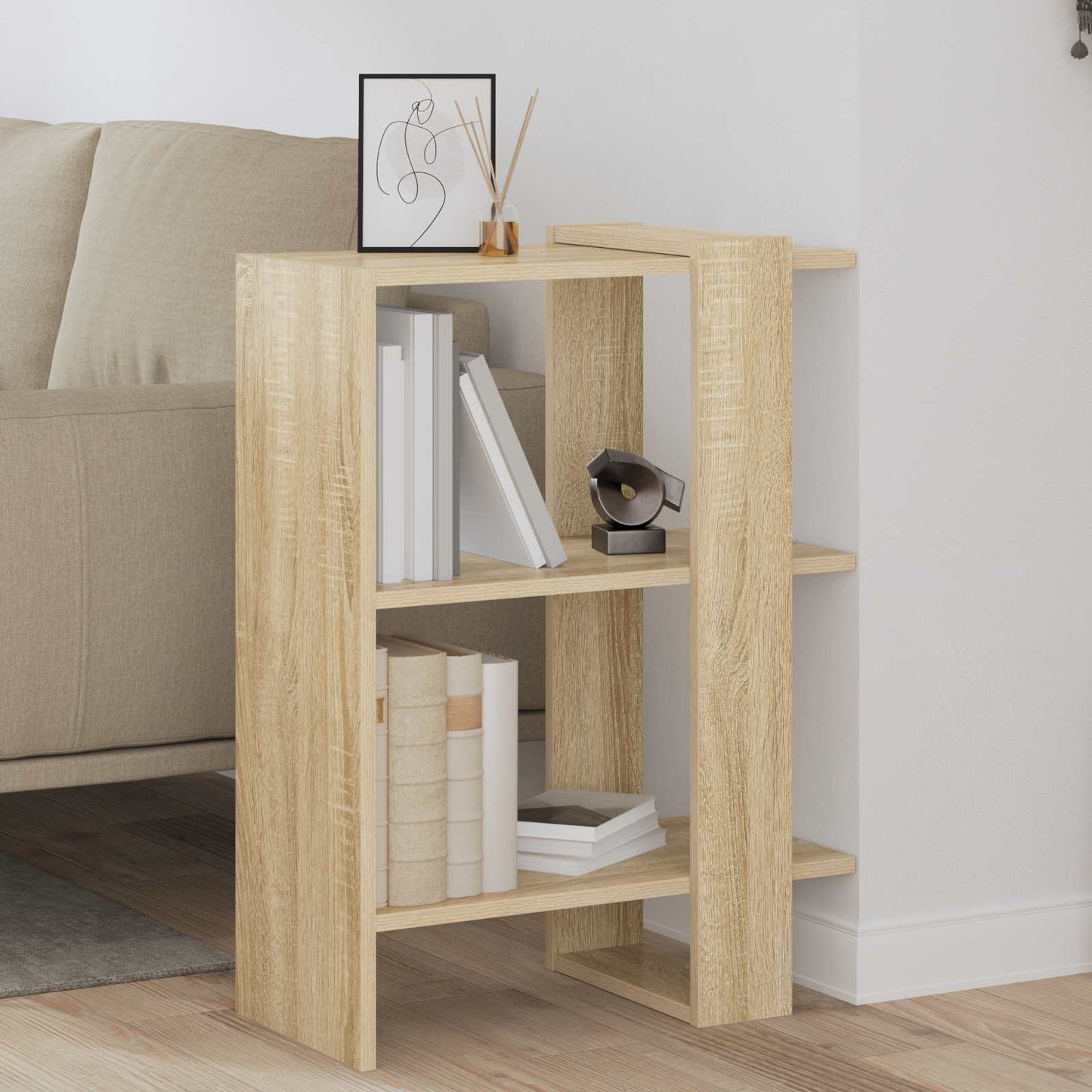 Bokhylle Sonoma eik 52 x 25 x 71,5 cm Konstruert tre