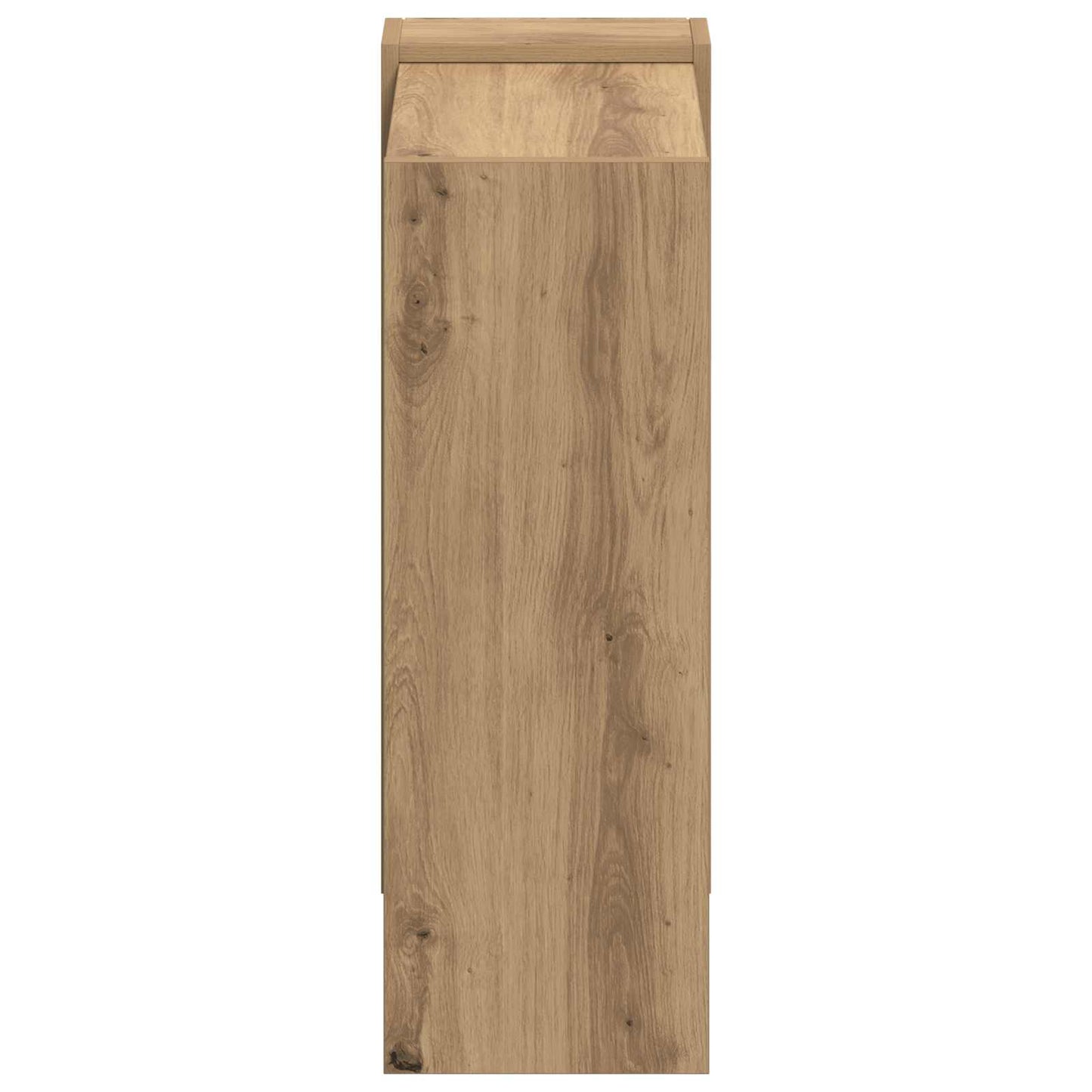 Bokhylle 2 nivåer 52 x 25 x 71,5 cm Konstruert tre Artisan Eik