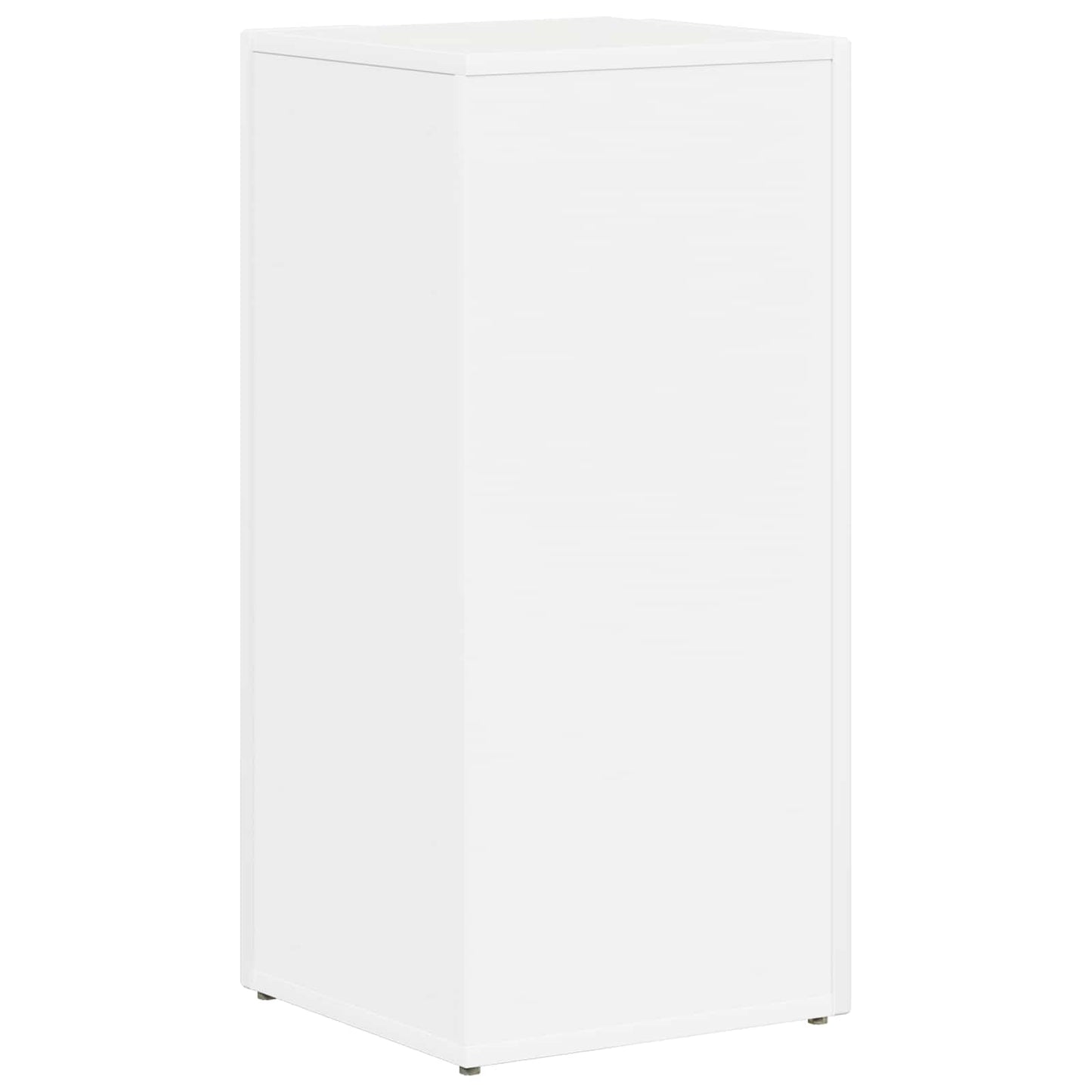 Sidehylle Hvit 33 x 32 x 70,5 cm Konstruert tre