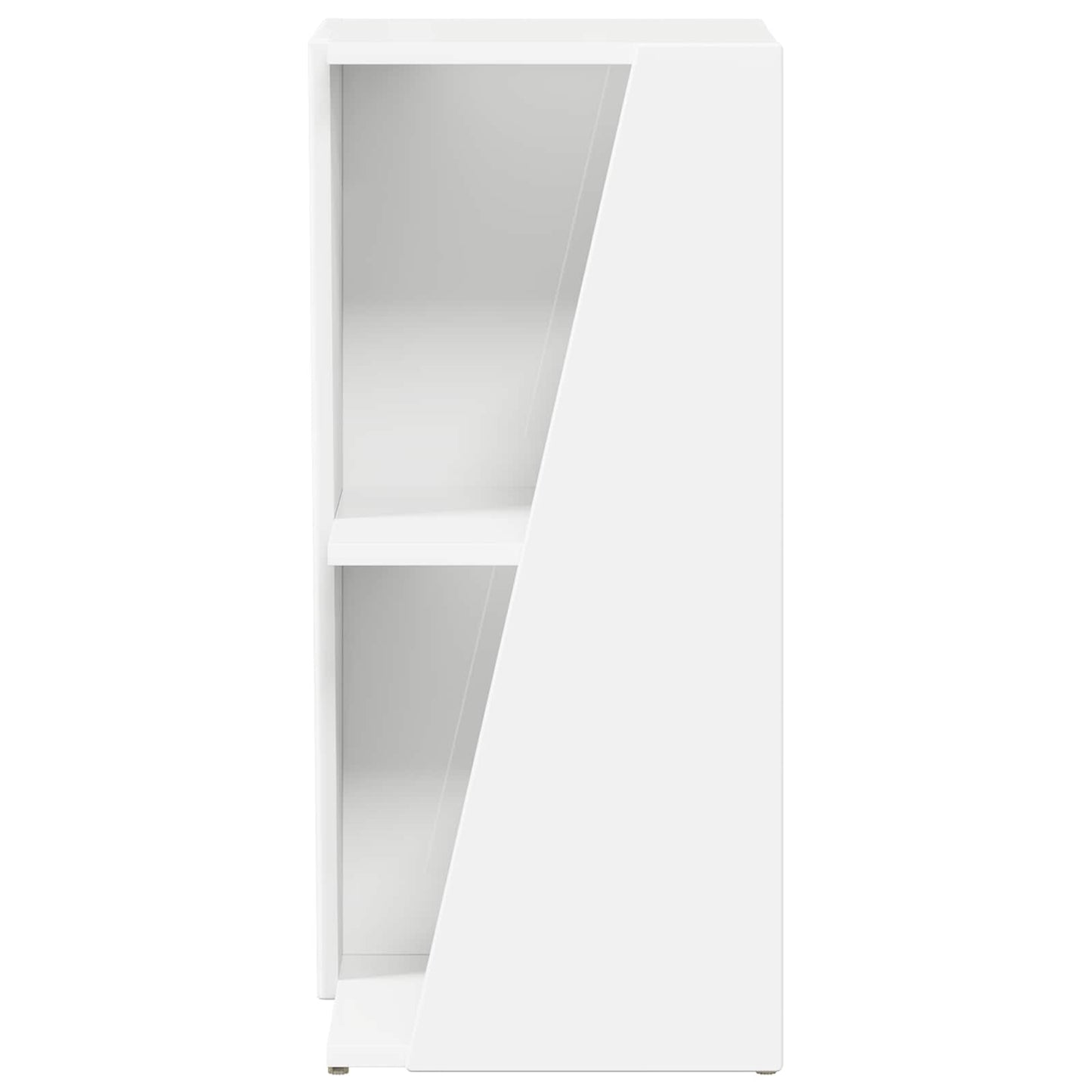Sidehylle Hvit 33 x 32 x 70,5 cm Konstruert tre