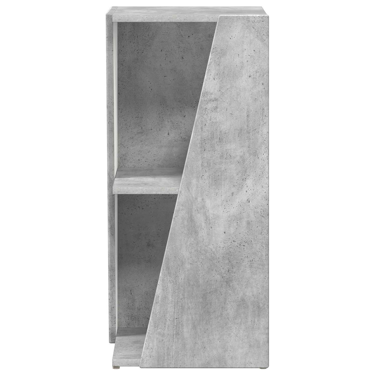 Sidehylle Betonggrå 33 x 32 x 70,5 cm Konstruert tre