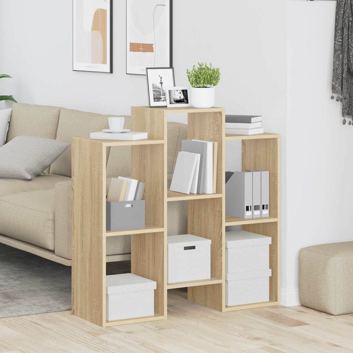 Serviesskap Sonoma eik 90 x 30 x 90 cm