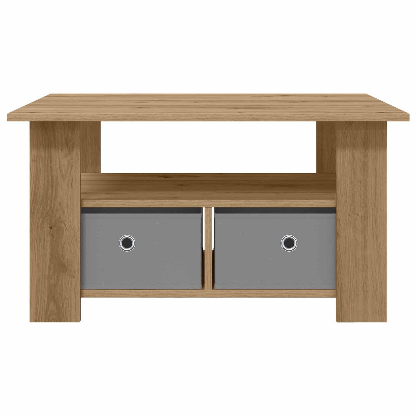 Kaffebord Artisan Eik 77 x 55 x 42 cm Konstruert tre