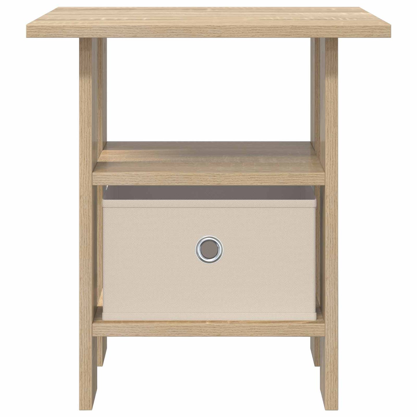 Nattbord 2 pcs Sonoma eik 41 x 40 x 45 cm Konstruert tre