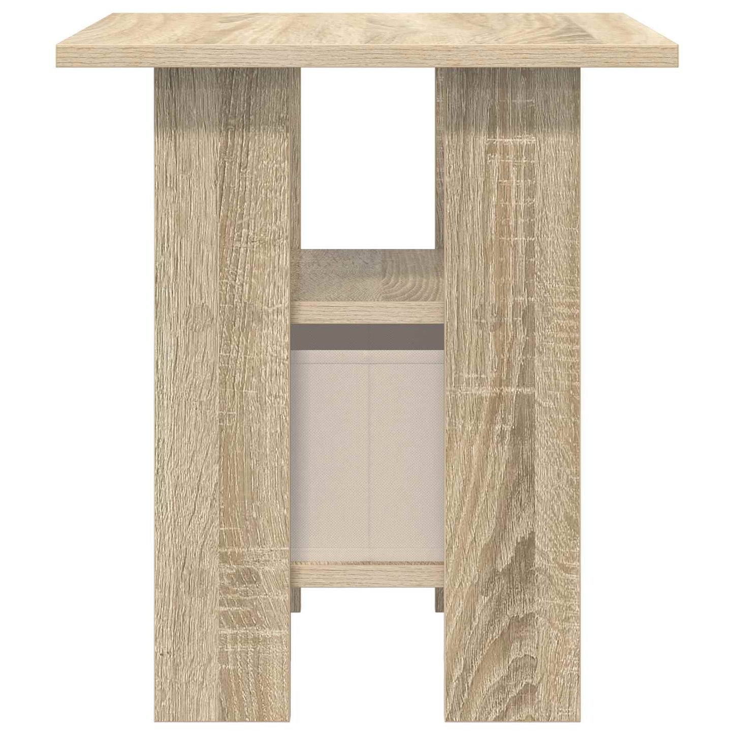 Nattbord 2 pcs Sonoma eik 41 x 40 x 45 cm Konstruert tre