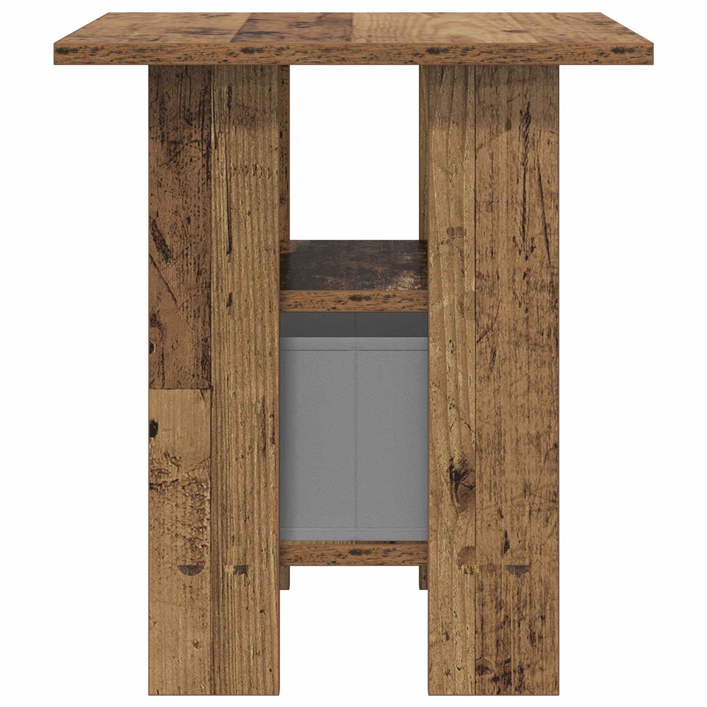 Nattbord 2 pcs Gammelt tre 41 x 40 x 45 cm Konstruert tre