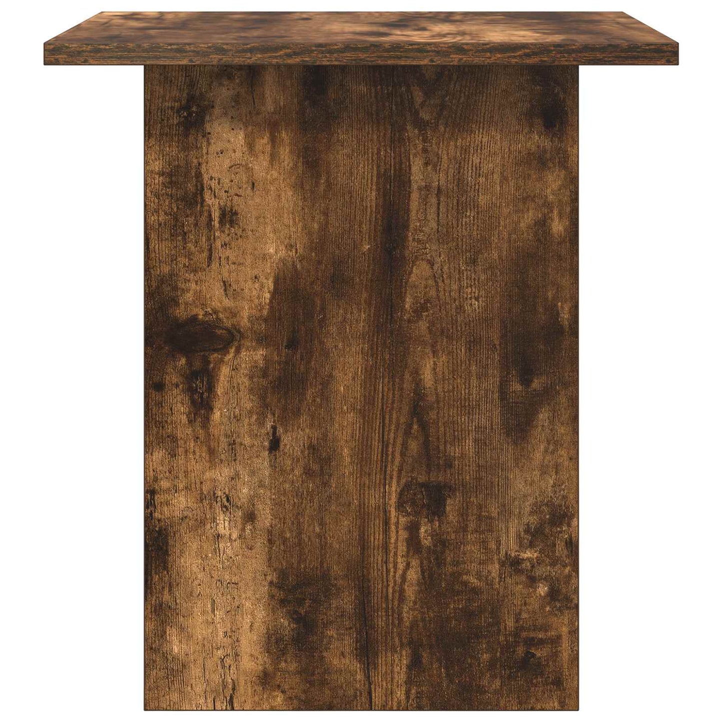 Nattbord med skuff Røkt eik 41 x 40 x 45 cm Konstruert tre