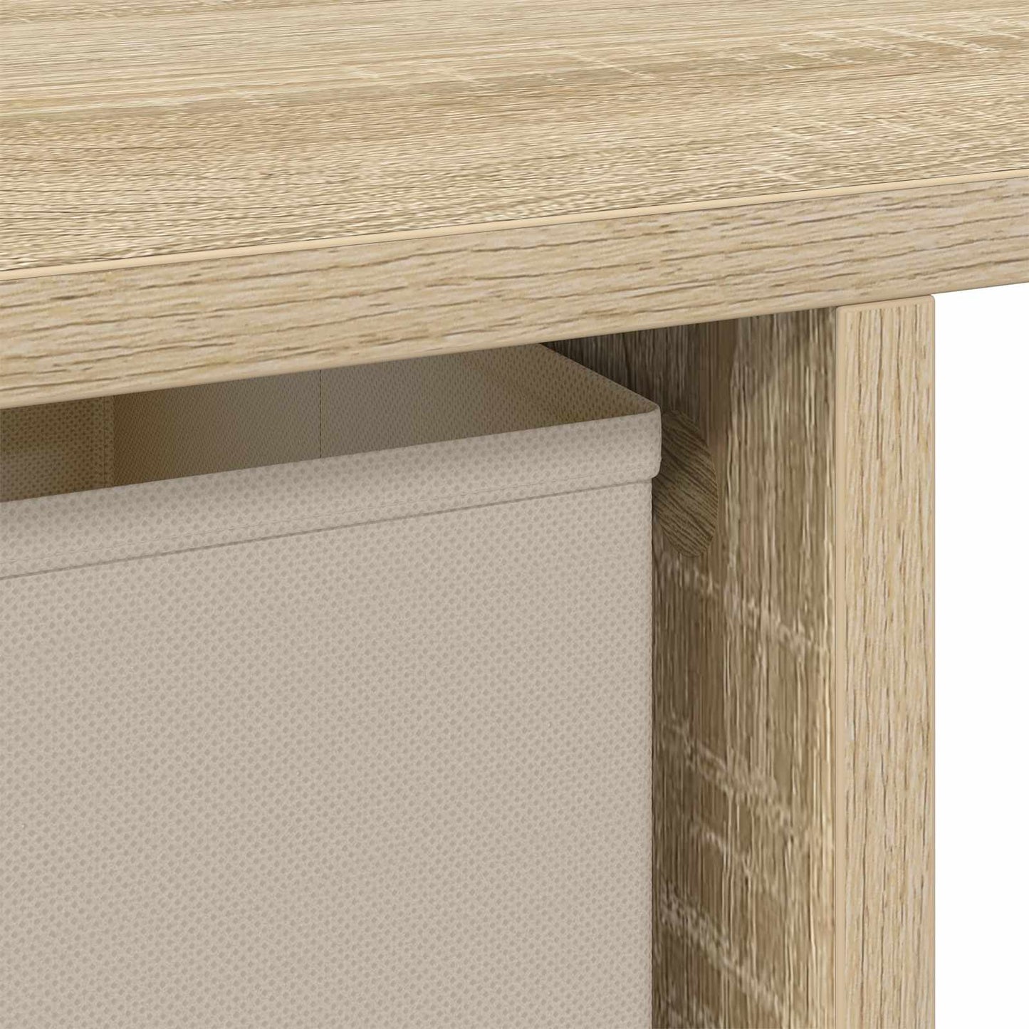 Skrivebord med skuff Sonoma eik 100 x 40 x 75 cm Konstruert tre