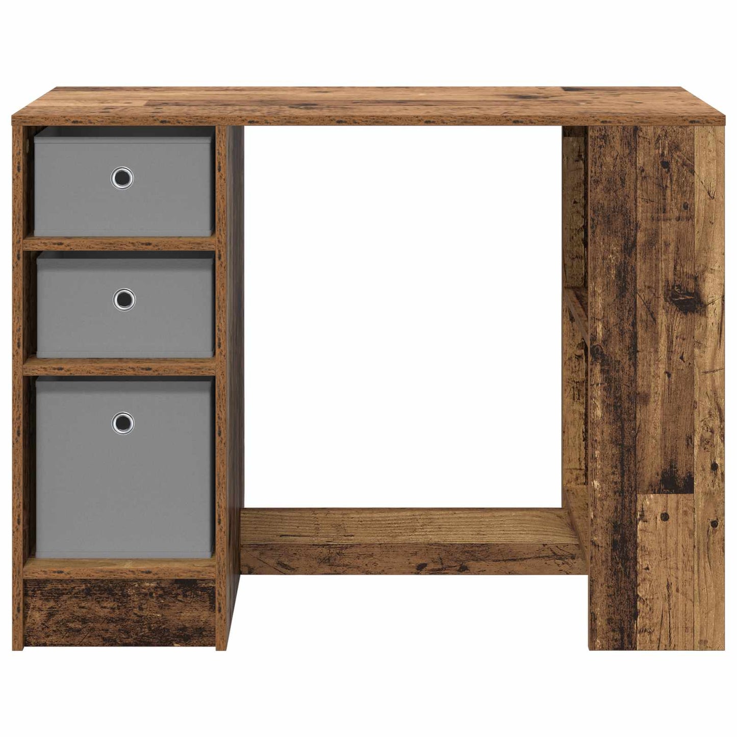 Skrivebord Gammelt tre 100 x 40 x 75 cm Konstruert tre