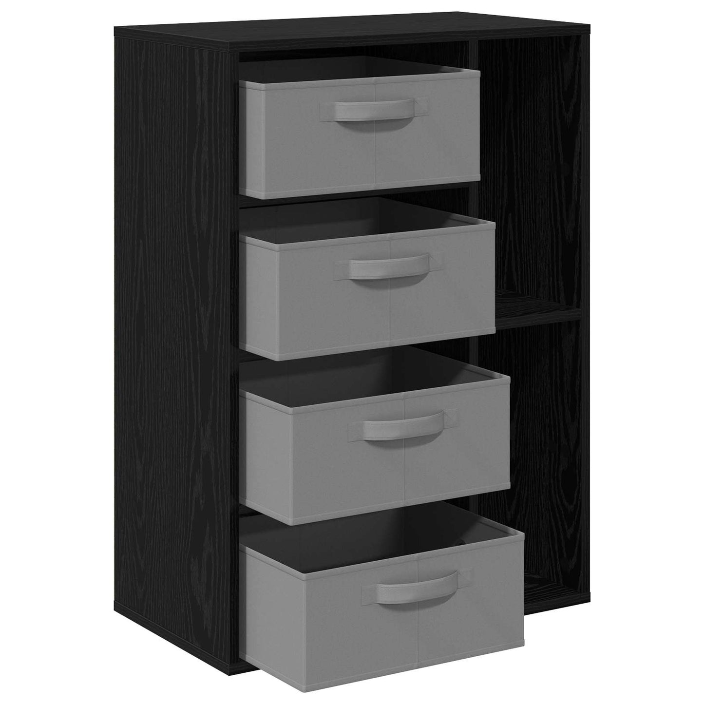 Serviesskap Svart eik 60 x 33,5 x 84 cm