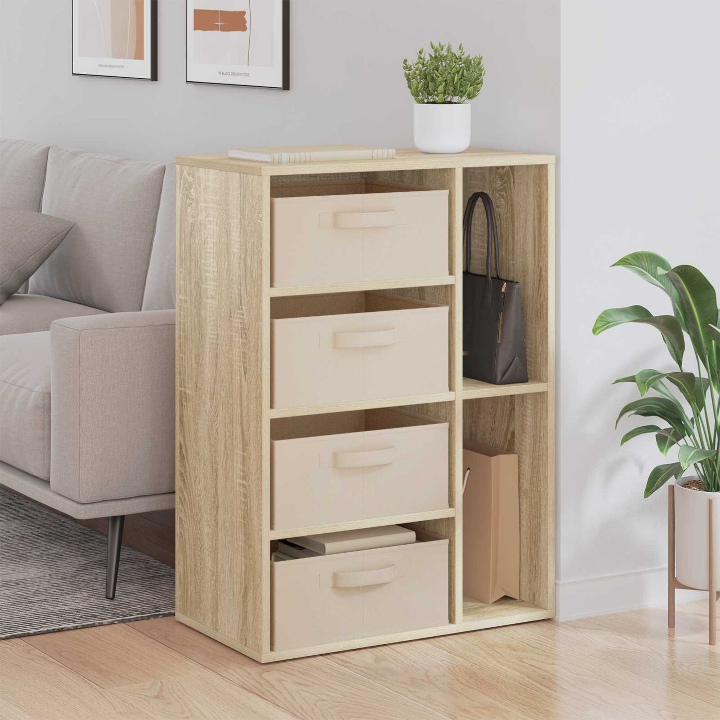 Serviesskap Sonoma eik 60 x 33,5 x 84 cm