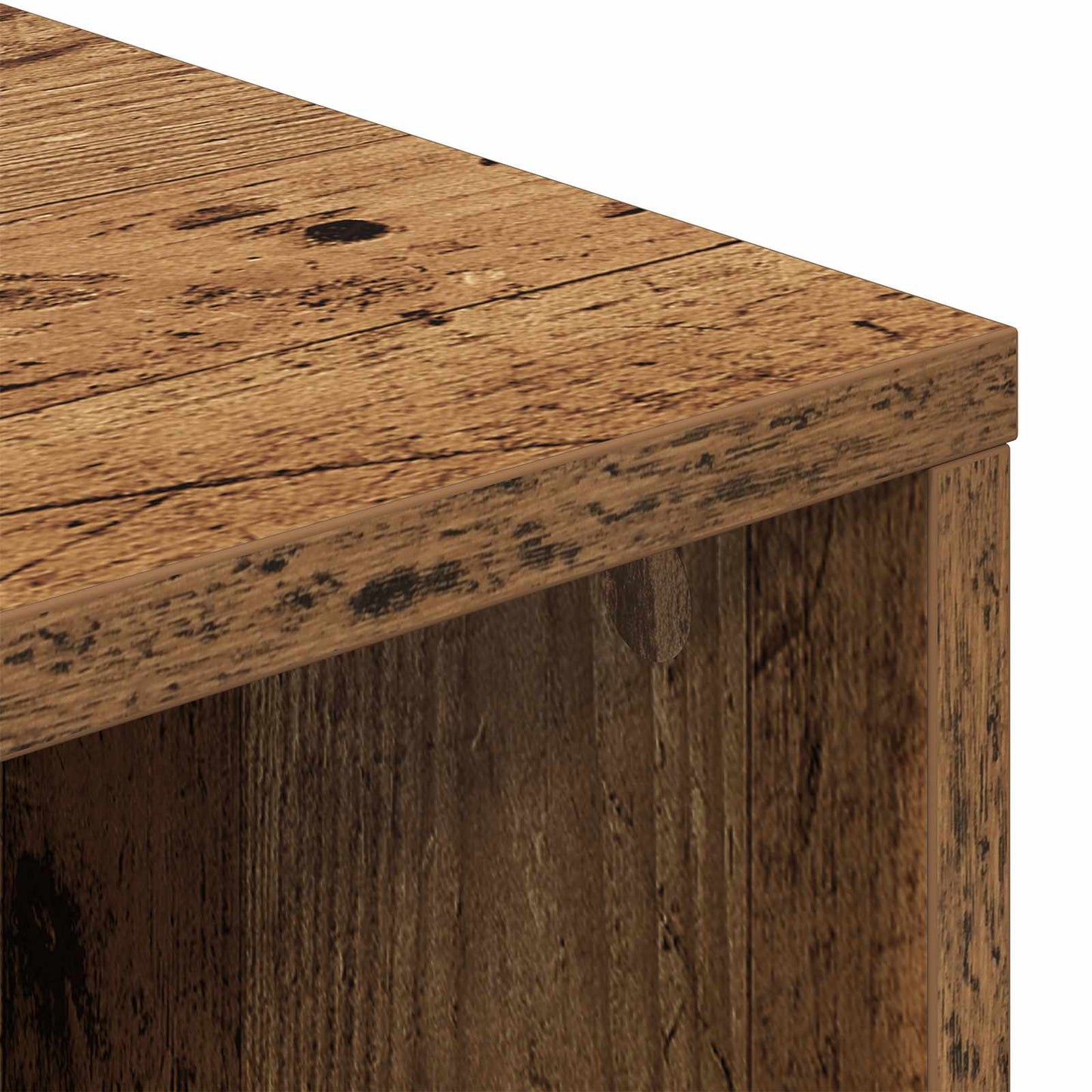 Serviesskap med skuff Gammelt tre 73,5 x 24 x 69,5 cm