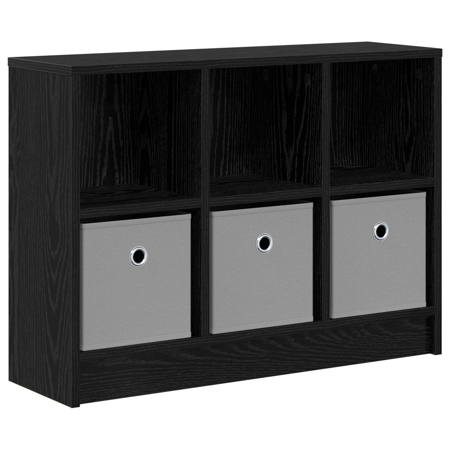 Serviesskap med skuff Svart Eik 73,5 x 22,5 x 53,5 cm