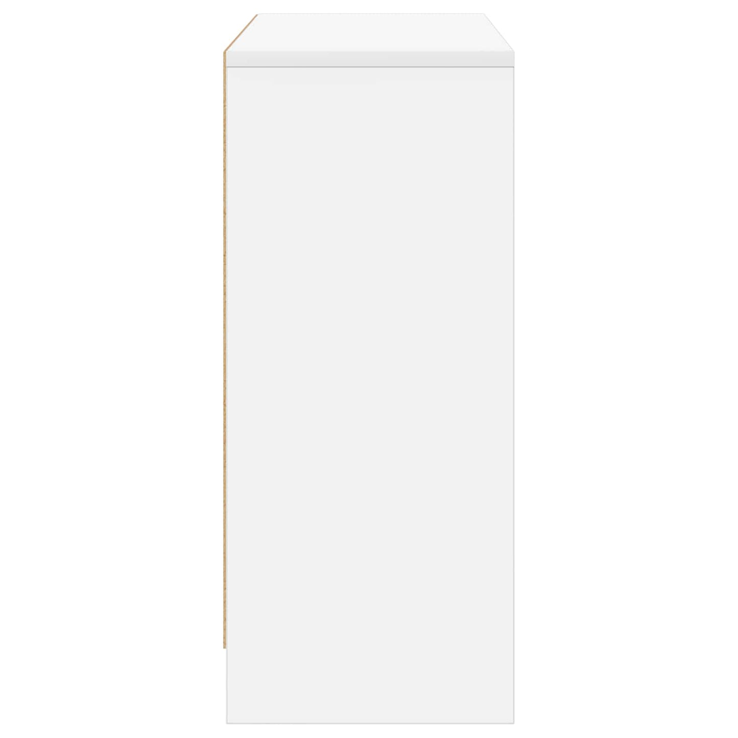 Serviesskap med skuff Hvit 88,5 x 27,5 x 63,5 cm