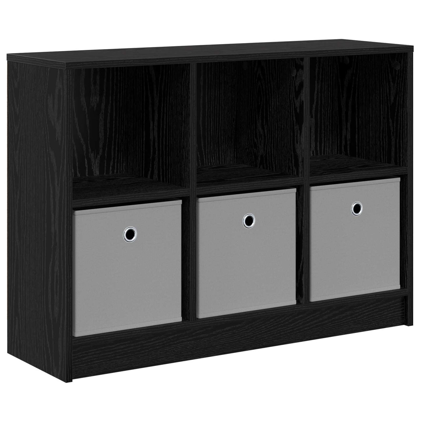 Serviesskap med skuff Svart Eik 88,5 x 27,5 x 63,5 cm