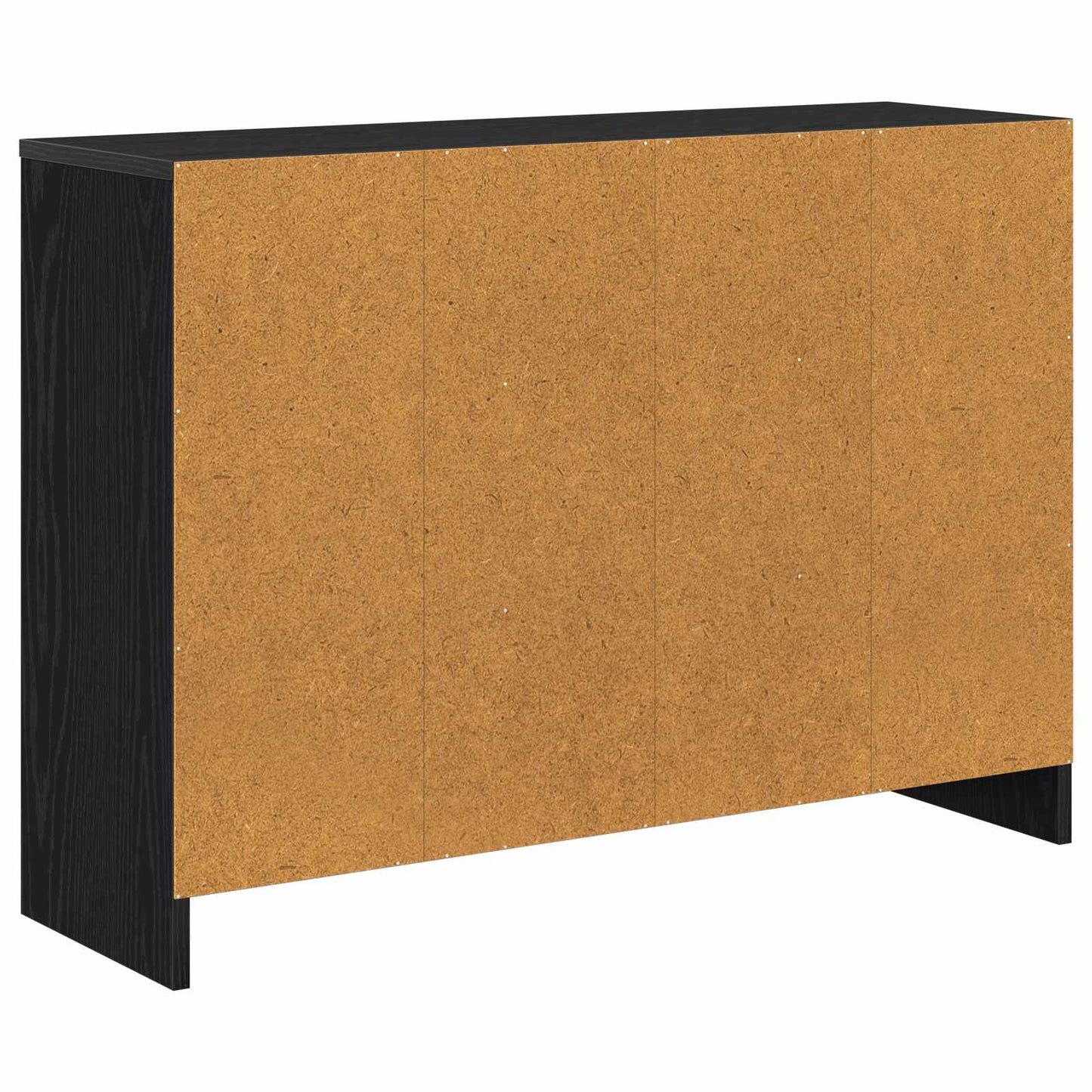 Serviesskap med skuff Svart Eik 88,5 x 27,5 x 63,5 cm