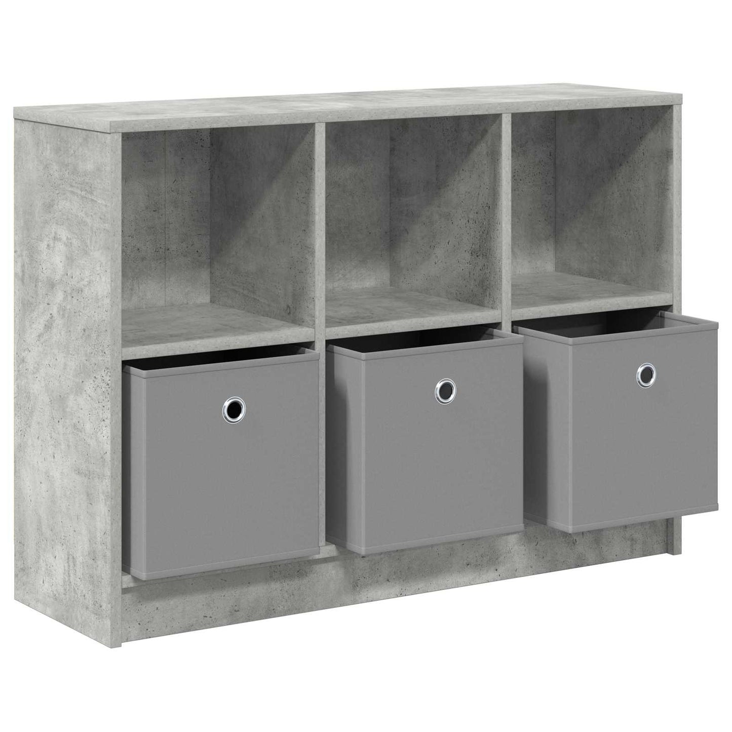 Serviesskap Betonggrå 88,5 x 27,5 x 63,5 cm