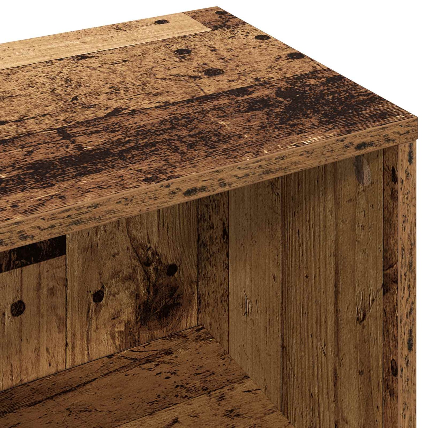 Serviesskap med skuff Gammelt tre 88,5 x 27,5 x 63,5 cm