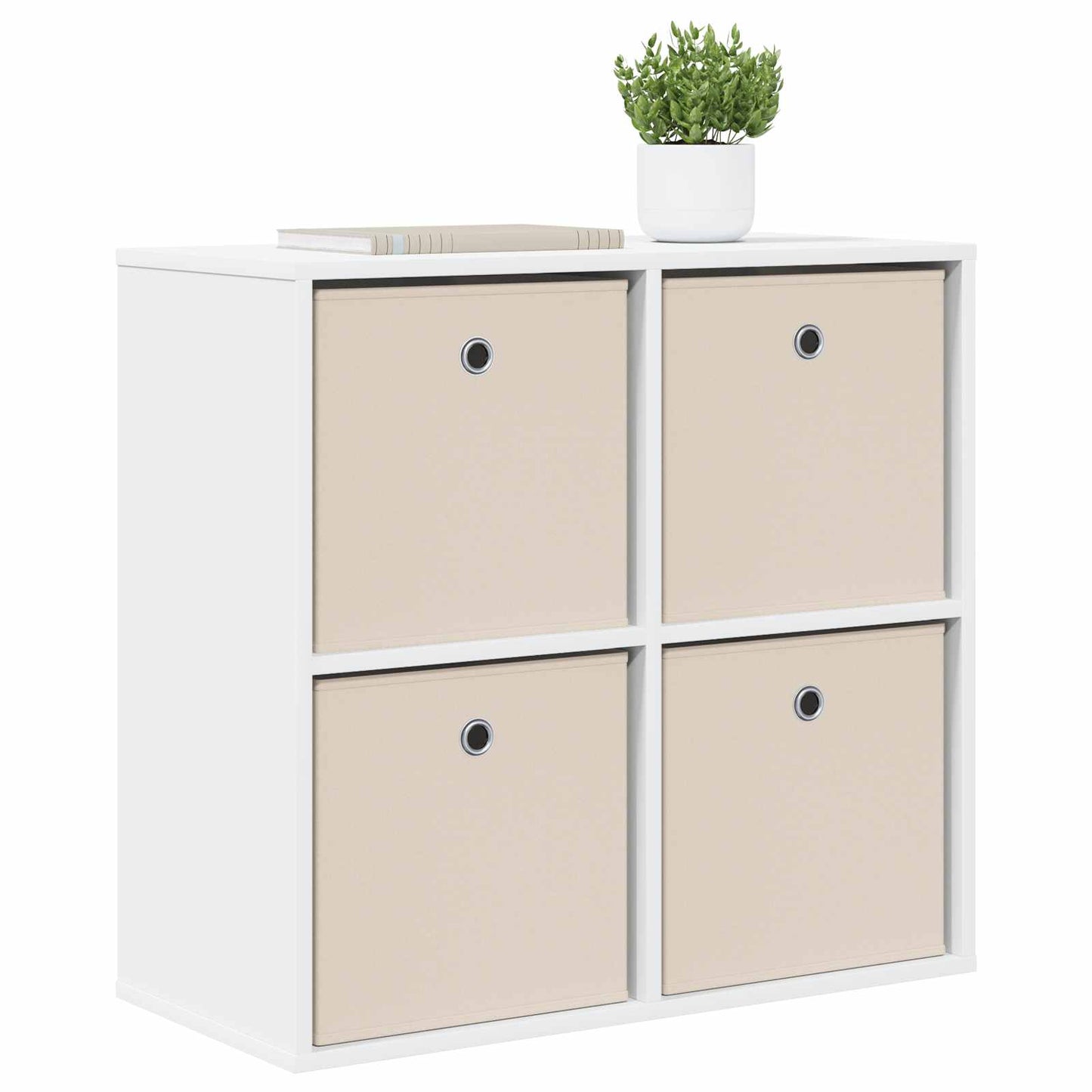 Serviesskap med skuff Hvit 68,5 x 32 x 67 cm
