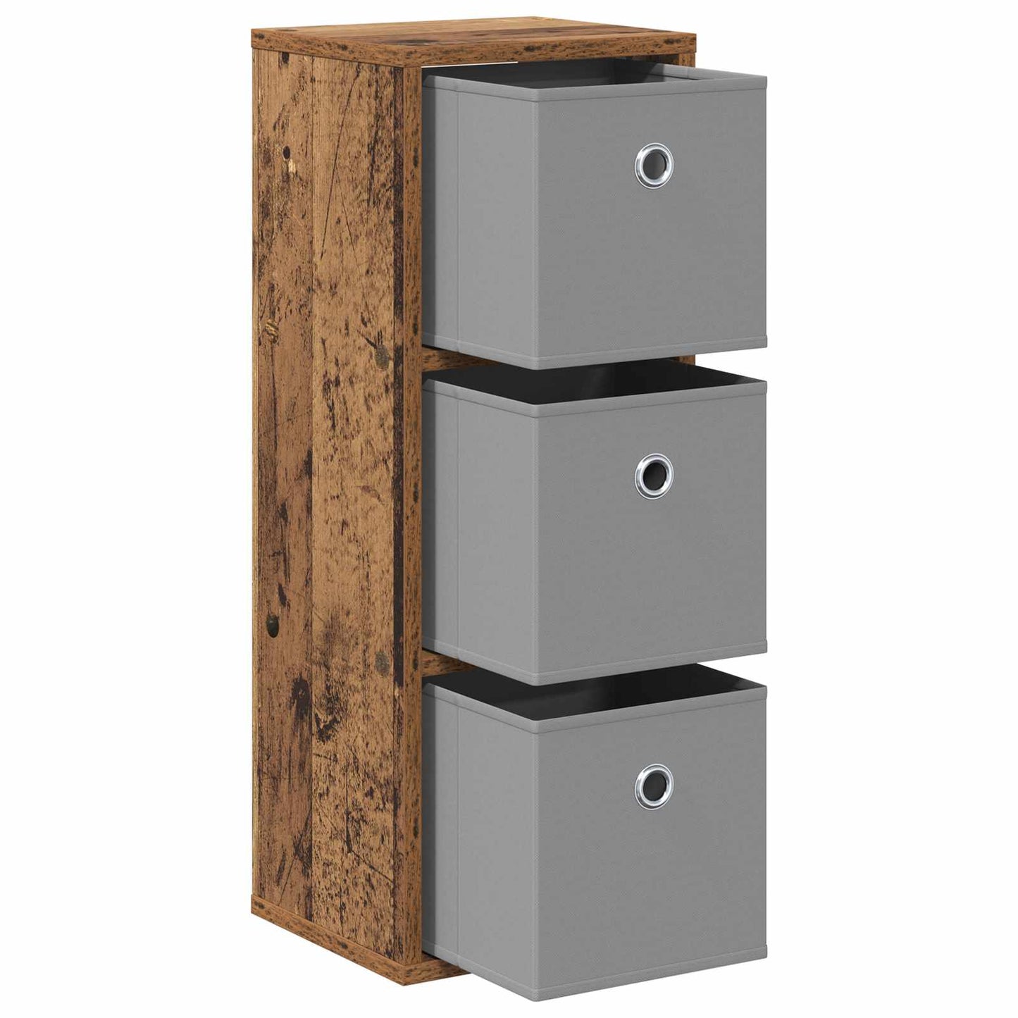 Serviesskap med skuff Gammelt tre 25,5 x 22 x 69,5 cm