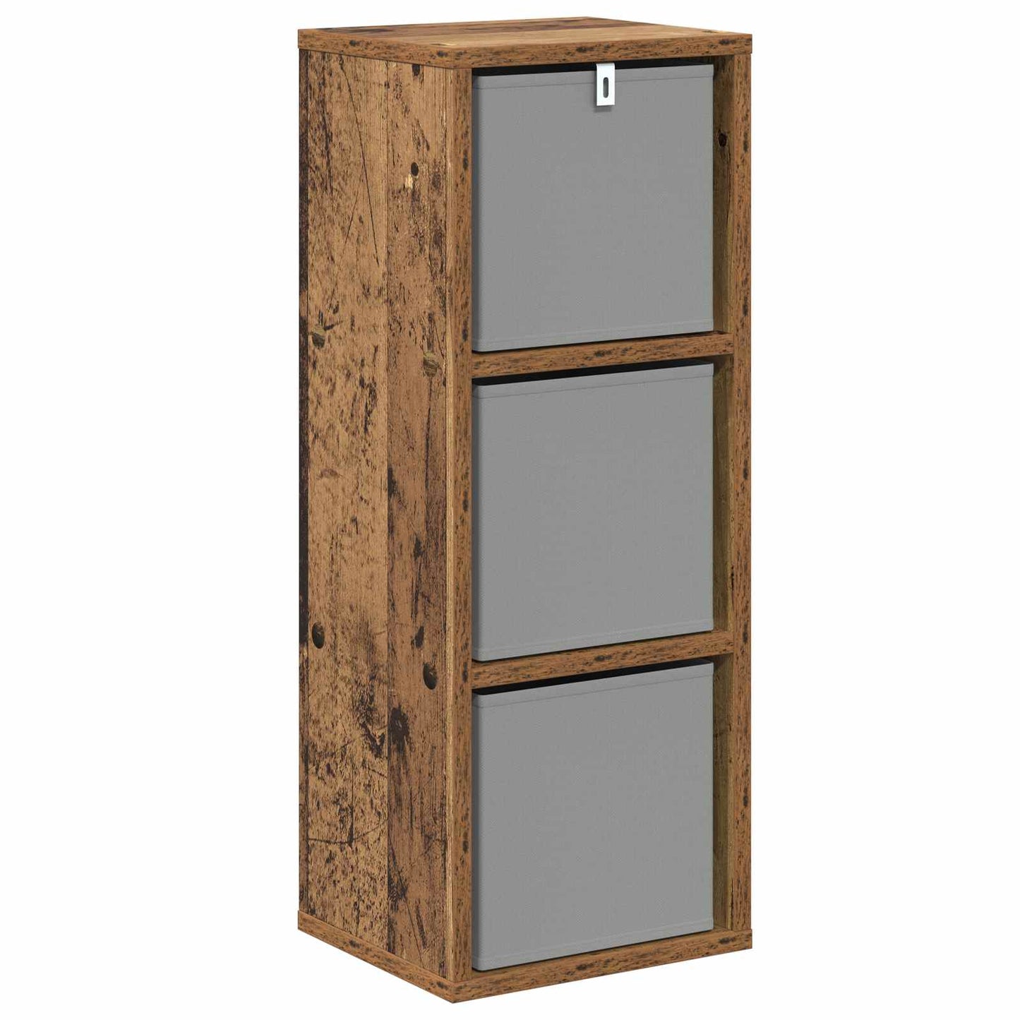 Serviesskap med skuff Gammelt tre 25,5 x 22 x 69,5 cm