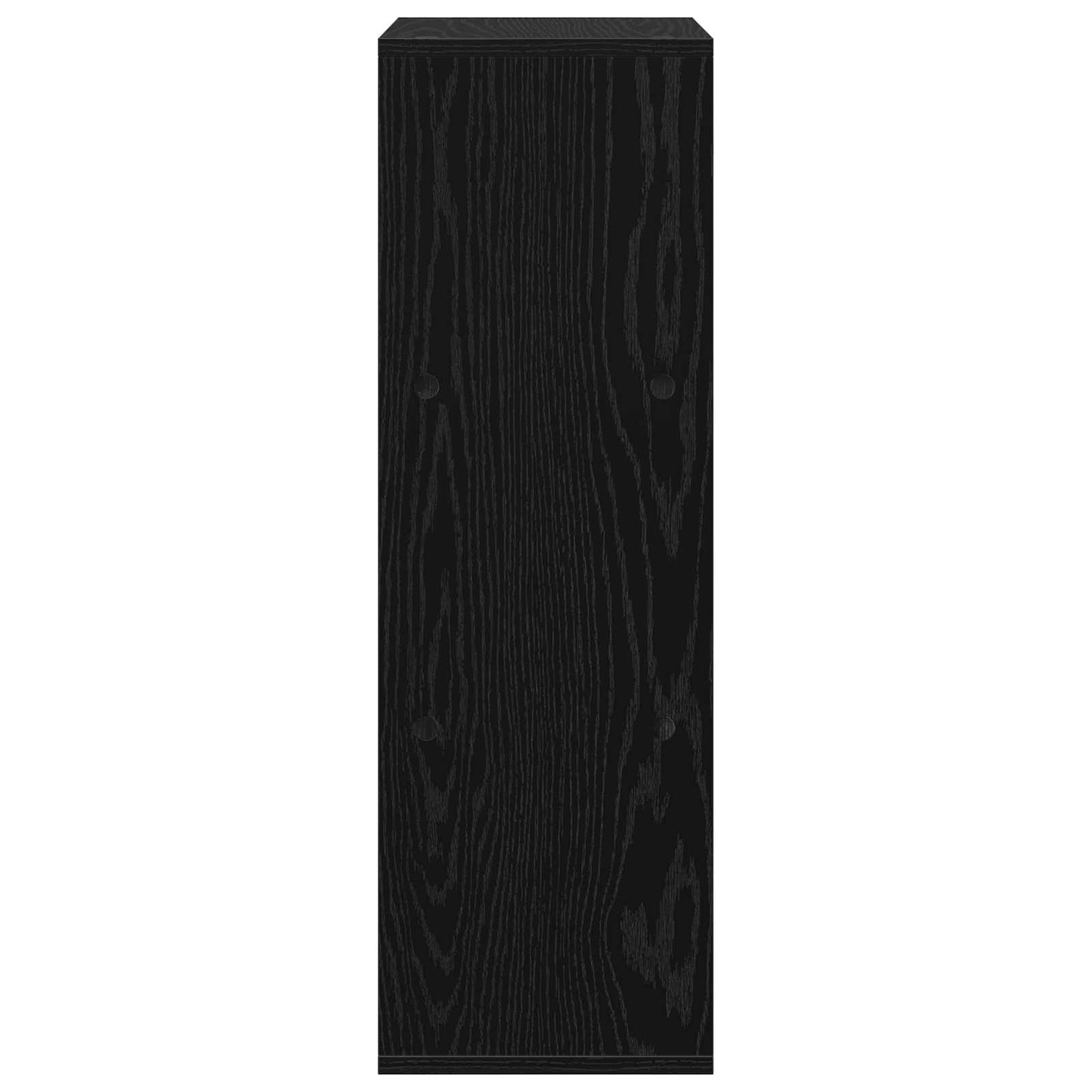 Serviesskap med skuff Svart Eik 30,5 x 27 x 84,5 cm vidaXL