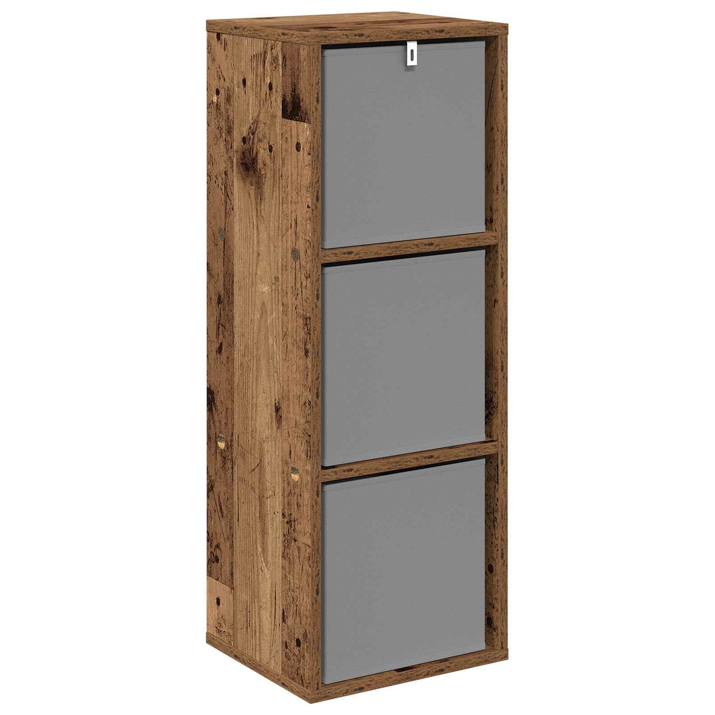Serviesskap med skuff Gammelt tre 30,5 x 27 x 84,5 cm
