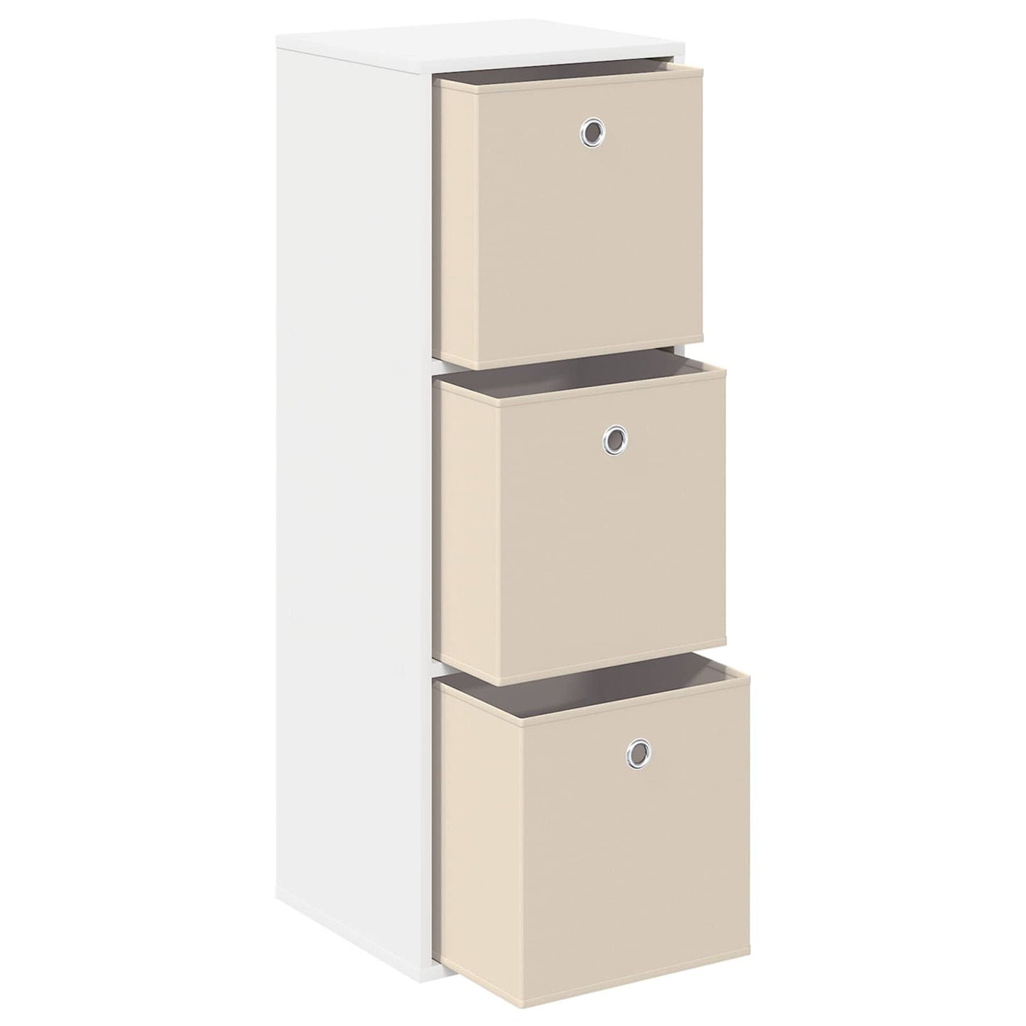 Serviesskap med skuff Hvit 35 x 32 x 99,5 cm