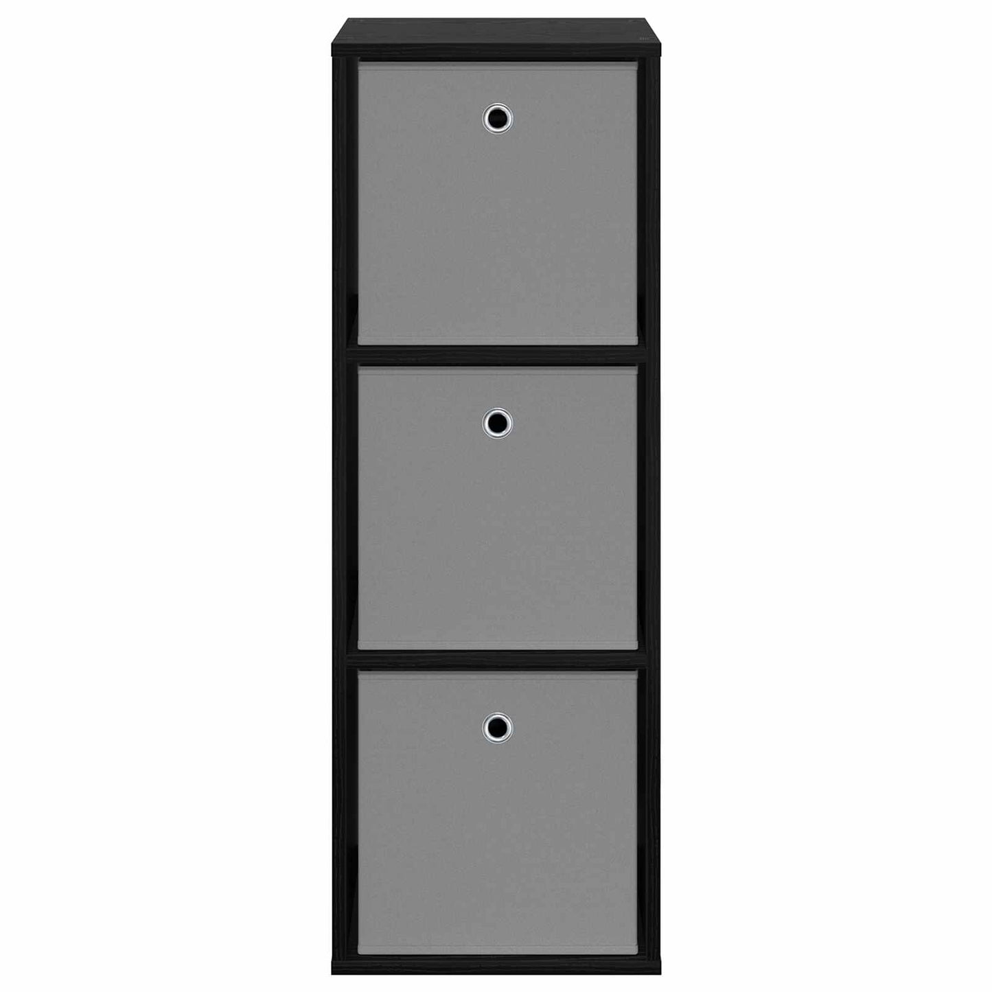 Serviesskap med skuff Svart Eik 35 x 32 x 99,5 cm