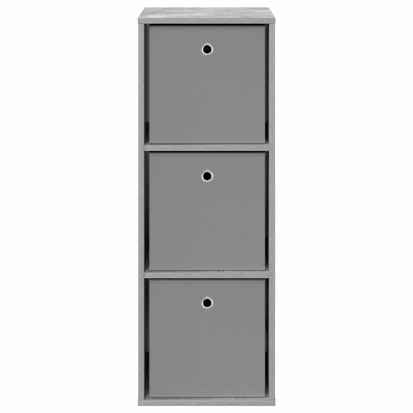 Serviesskap med skuff Betonggrå 35 x 32 x 99,5 cm