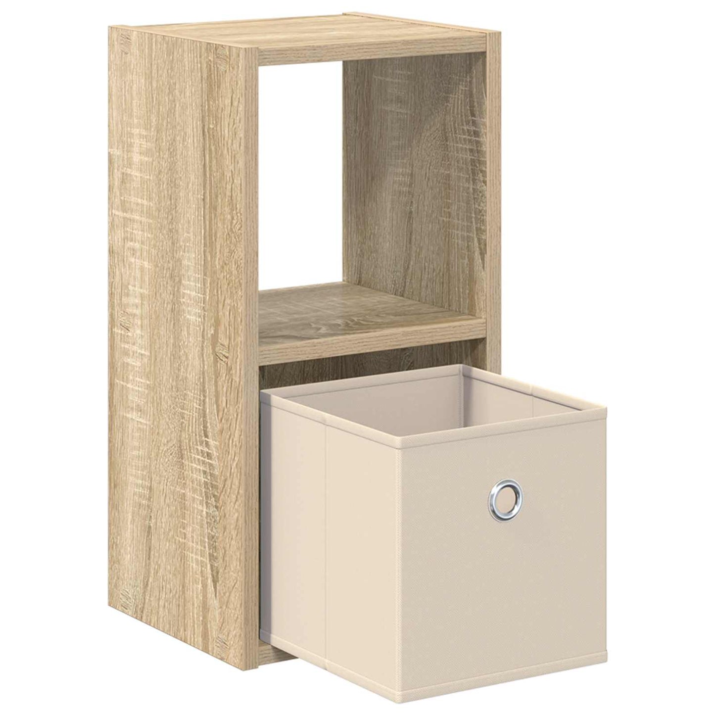 Nattbord 2 pcs Sonoma eik 25,5 x 22 x 49,5 cm Konstruert tre