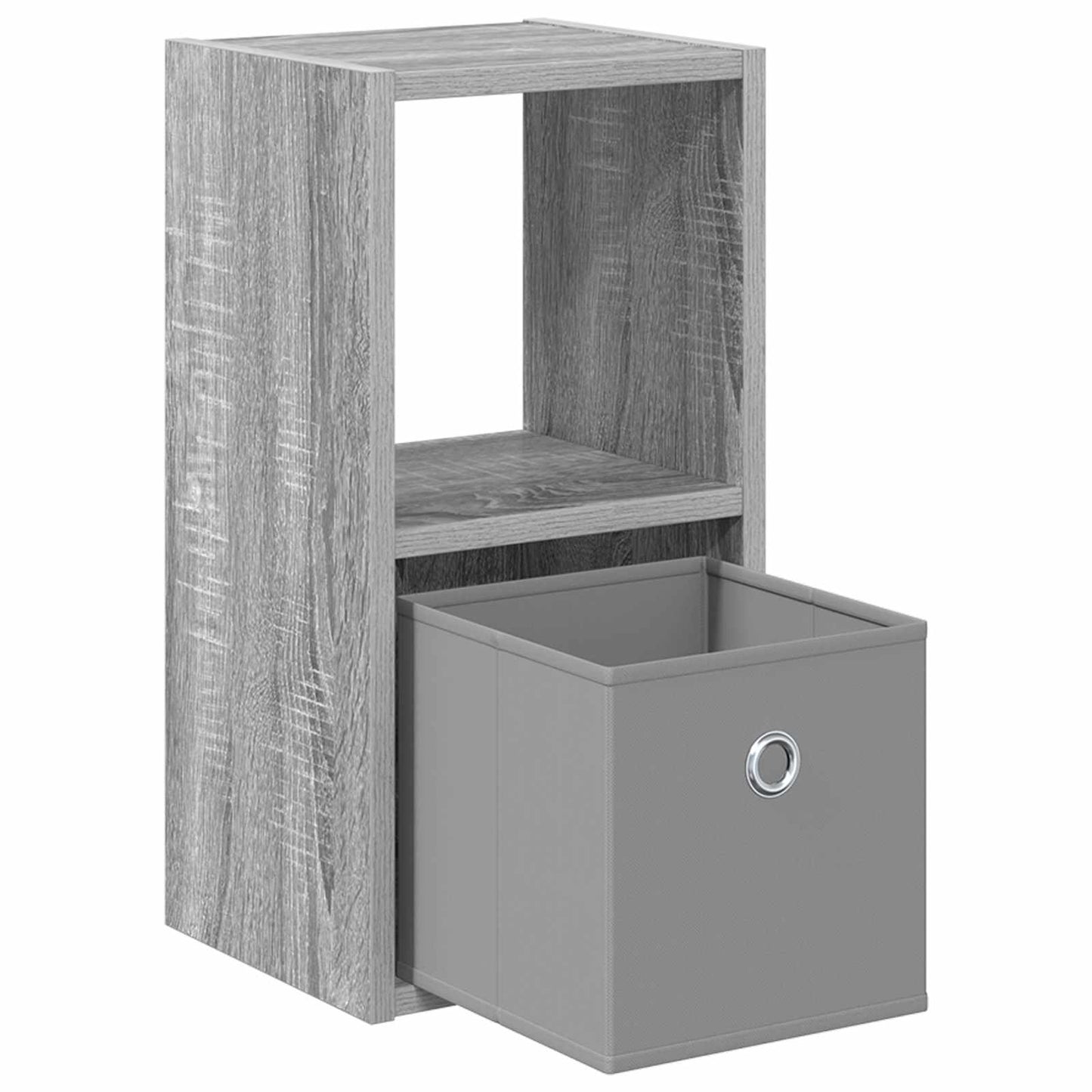 Nattbord 2 pcs Grå Sonoma 25,5 x 22 x 49,5 cm Konstruert tre