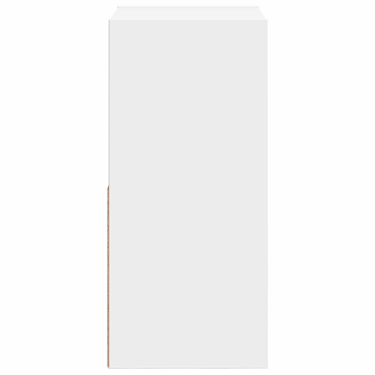 Nattbord med skuff Hvit 30,5 x 27 x 59,5 cm Konstruert tre