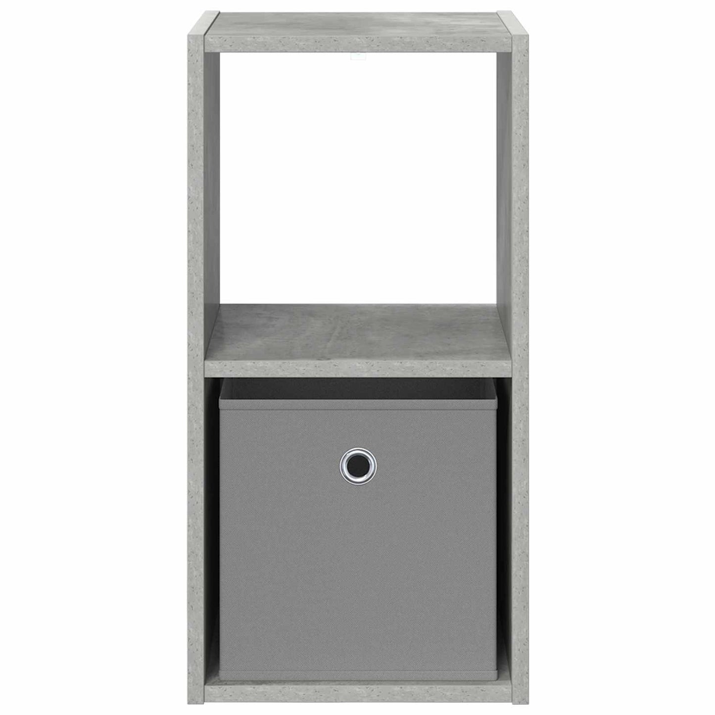 Nattbord 2 pcs Betonggrå 30,5 x 27 x 59,5 cm Konstruert tre