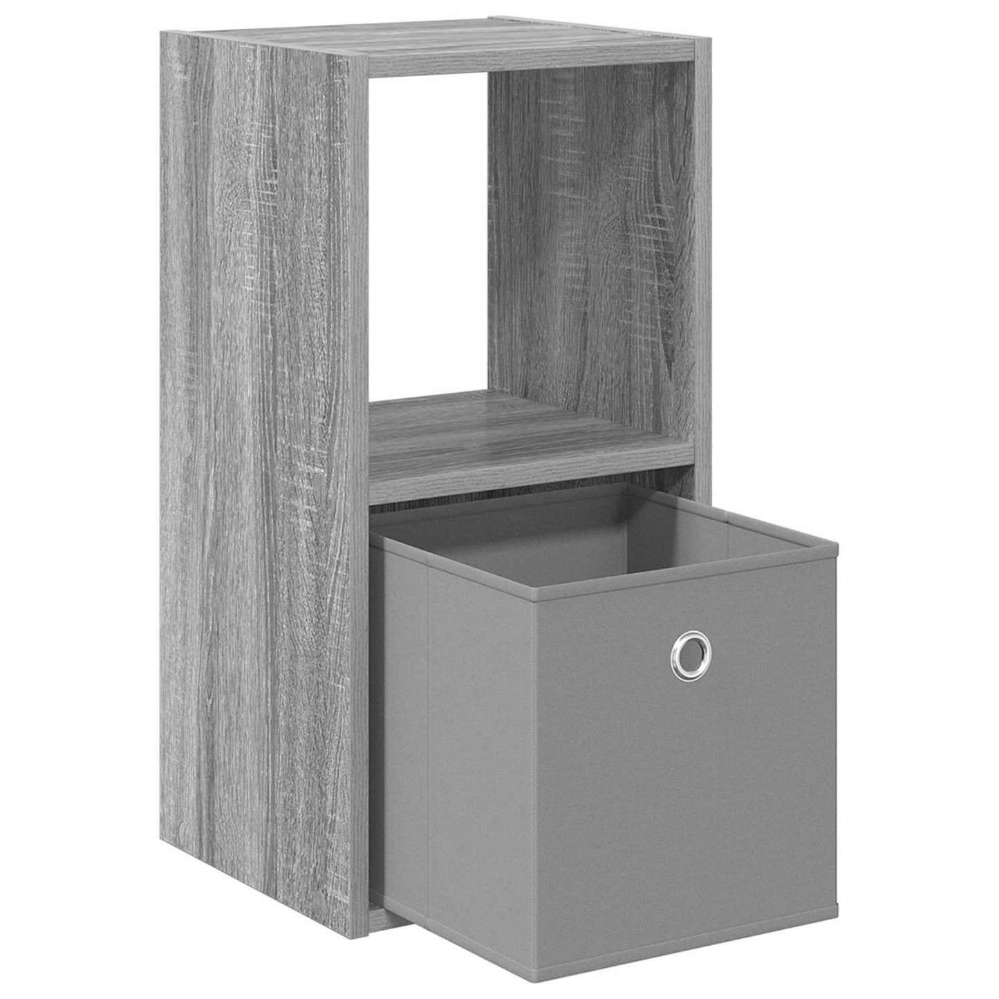 Nattbord 2 pcs Grå Sonoma 30,5 x 27 x 59,5 cm Konstruert tre