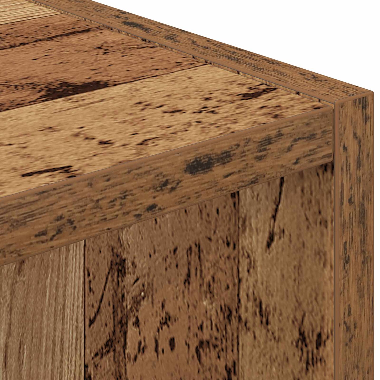 Nattbord Gammelt tre 30,5 x 27 x 59,5 cm Konstruert tre