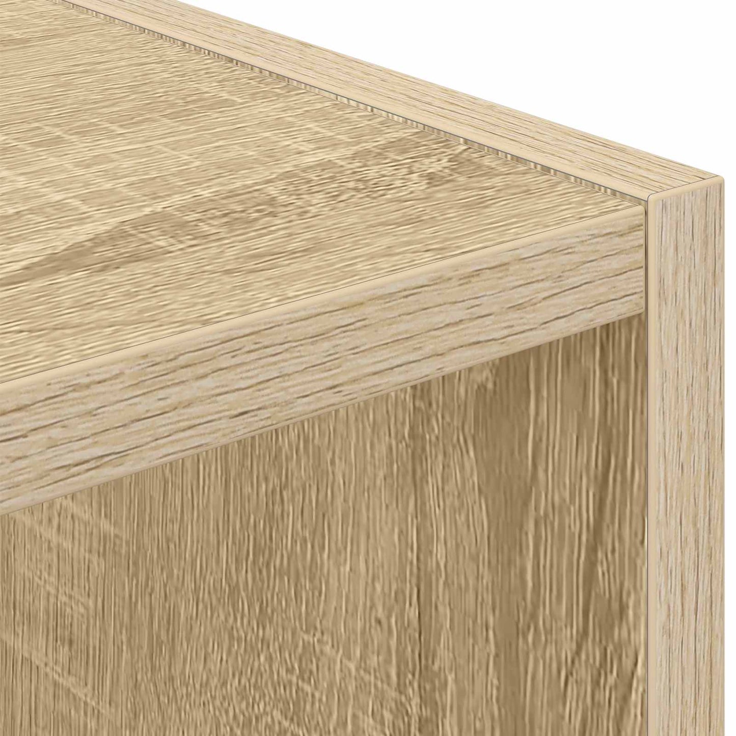 Nattbord med skuff Sonoma eik 35 x 32 x 68,5 cm Konstruert tre