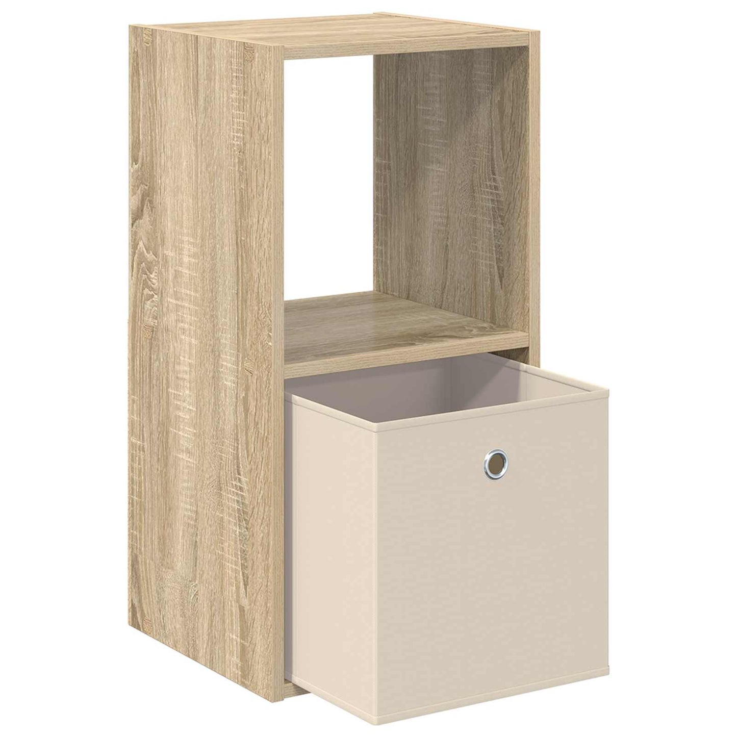 Nattbord 2 pcs Sonoma eik 35 x 32 x 68,5 cm Konstruert tre