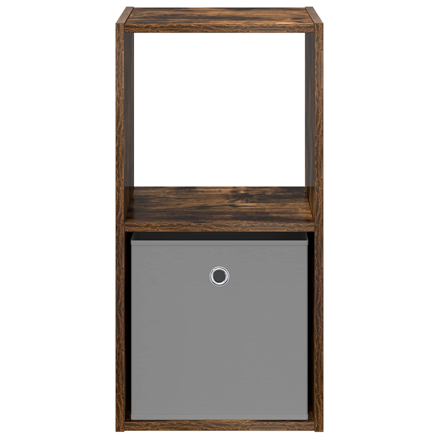 Nattbord 2 pcs Røkt eik 35 x 32 x 68,5 cm Konstruert tre