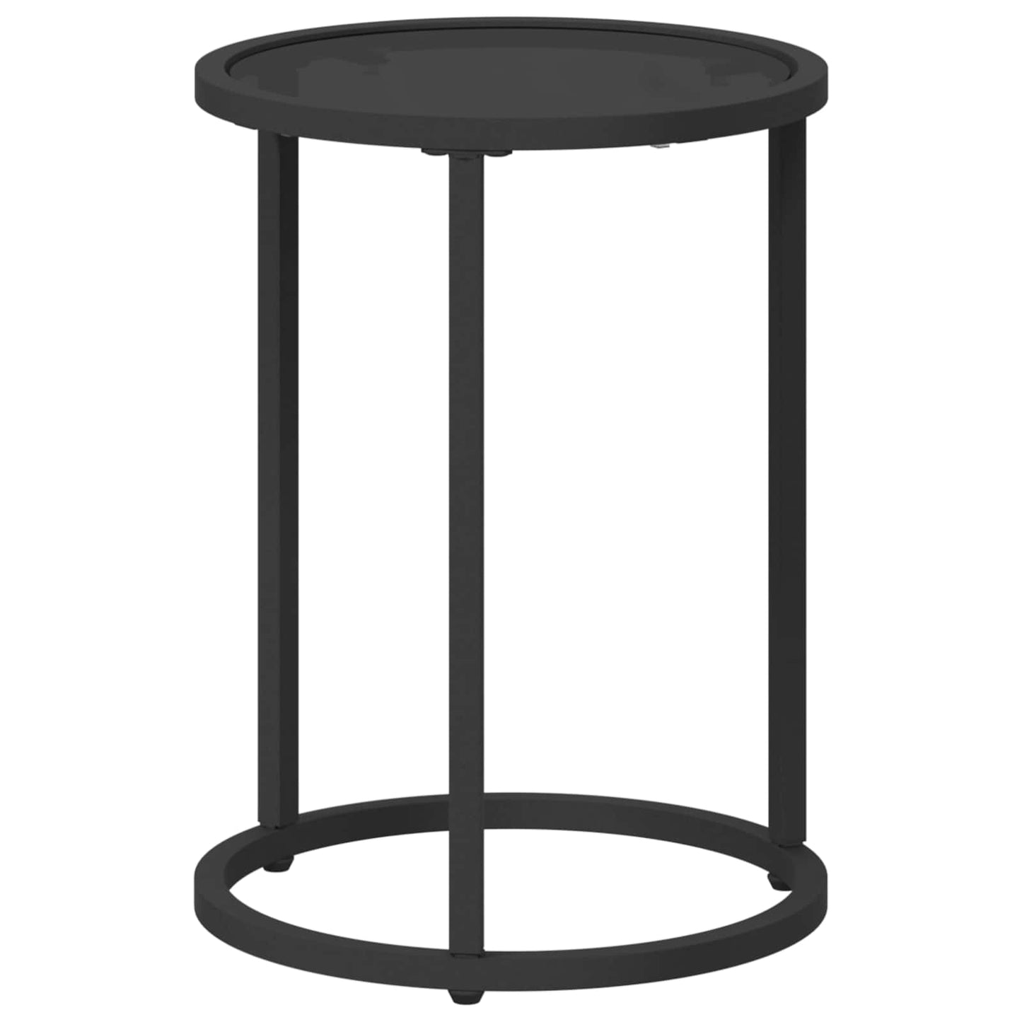 Kaffebord Sett 2 pcs 55 x 55 x 45 cm Stål
