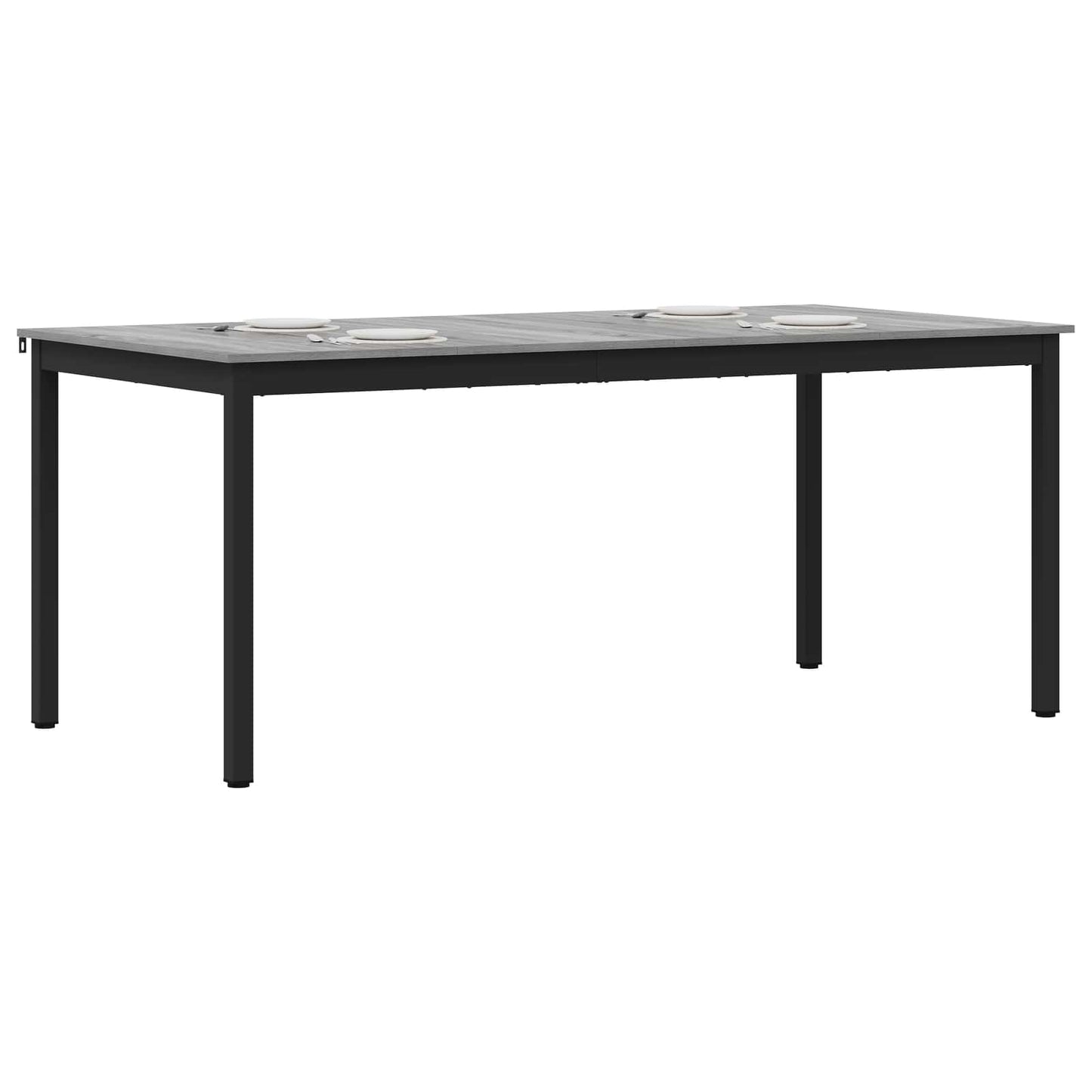 Spisebord 180 x 90 x 75 cm Konstruert tre Rektangulær