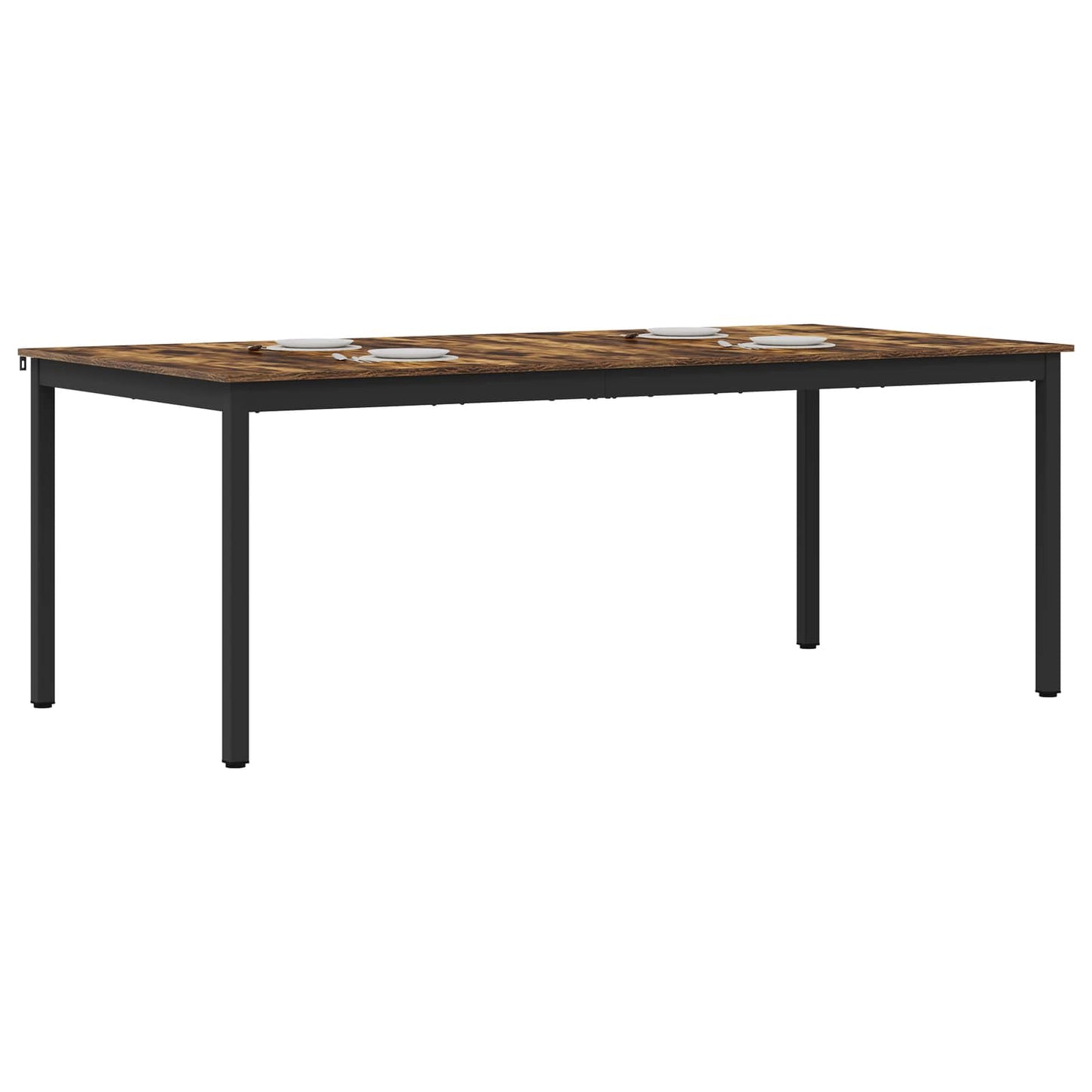 Spisebord 200 x 100 x 75 cm Konstruert tre Rektangulær