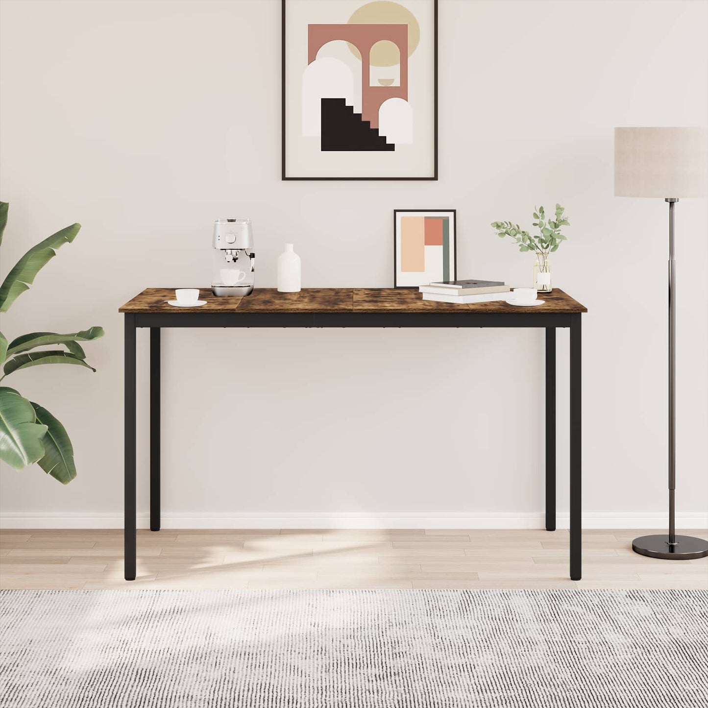 Stående Bar Bord Konstruert tre Rektangulær