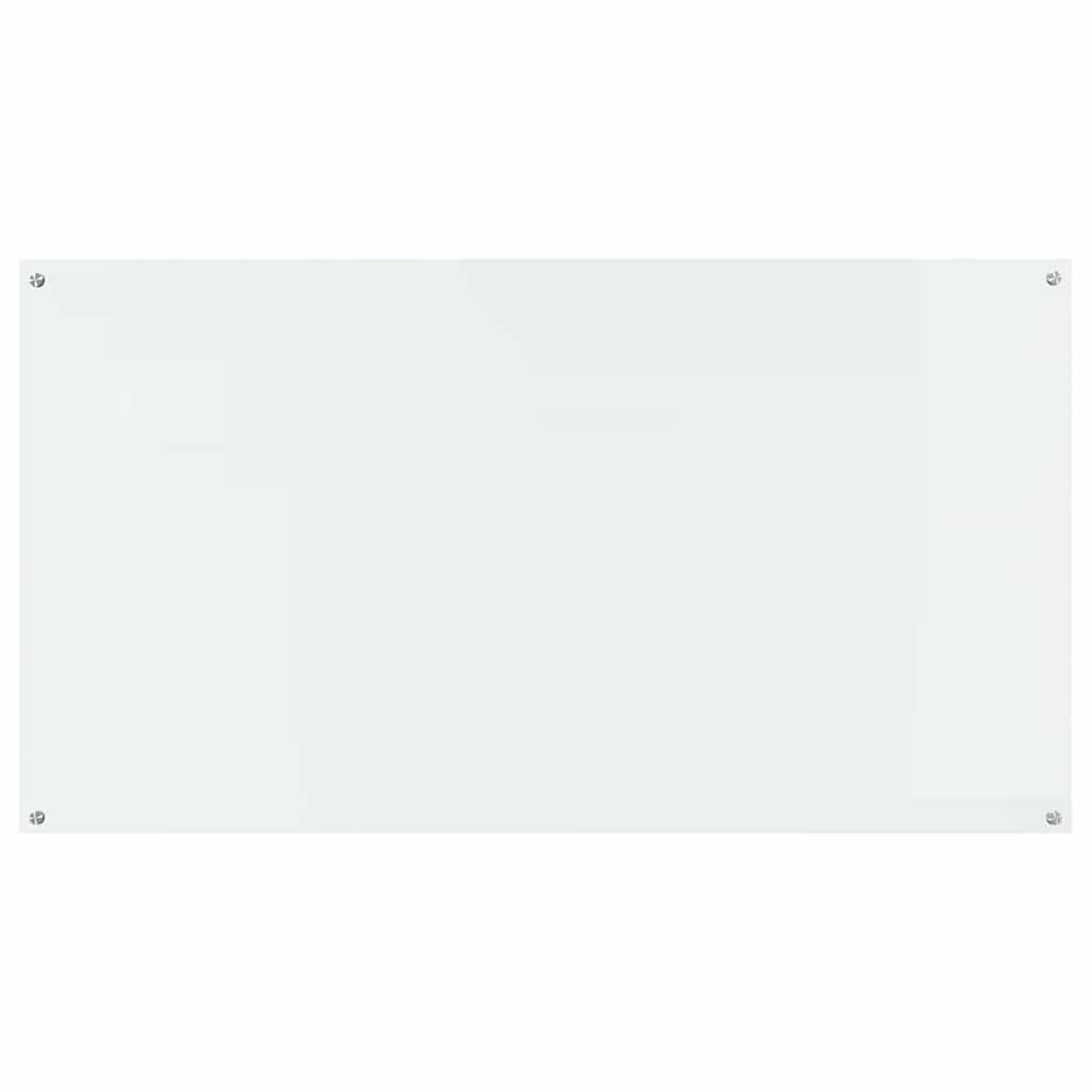 Kjøkkenbenkplate 2 pcs Gjennomsiktig 110 x 60 cm herdet glass