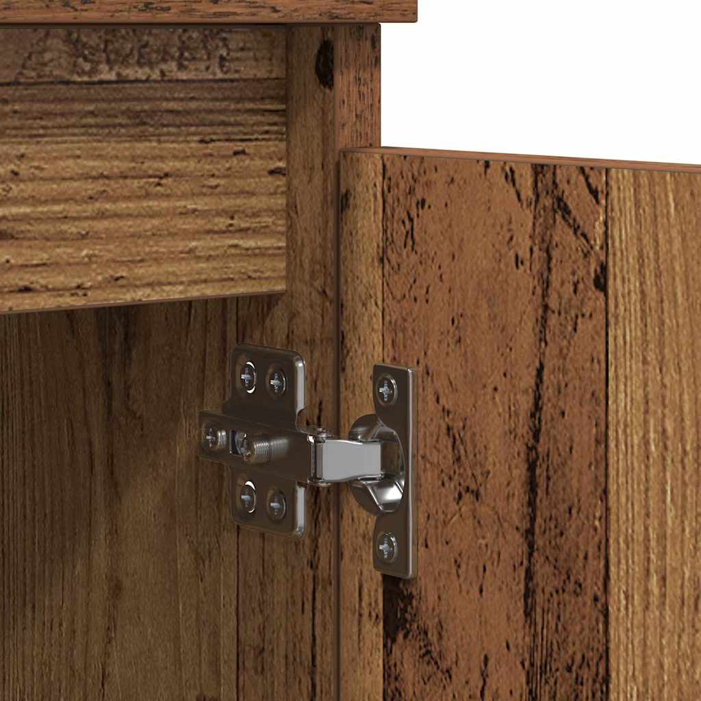 Skap 3 pcs Gamle tre 60 x 35 x 70 cm Konstruert tre