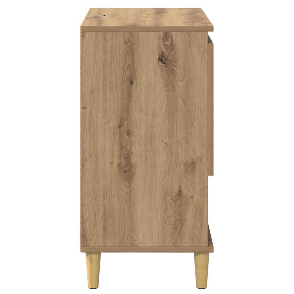 Skap 2 pcs Artisan Eik 60 x 35 x 70 cm Konstruert tre